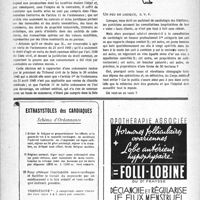 0077 - Page 60 - Échos et commentaires. Le retour des médecins étrangers ou israélites interdits sous l’occupation / Un peu de logique, s. v. p