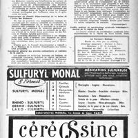 0084 - Page 67 - Dernières nouvelles. Communiqué du Conseil départemental de la Seine de l’Ordre des Médecins / Communiqué du Conseil Départemental de la Seine de l’Ordre des Médecins / Communiqué du Conseil Départemental de la Seine de l'Ordre des Médecins / Secrétariat général des anciens combattants et victimes de la guerre / Syndicat ‘des Médecins de la Somme / Comité médical de coordination syndicale interdépartemental de la région du Nord
