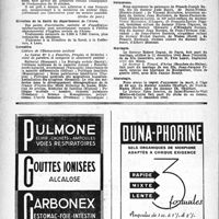 0085 - Page 68 - Dernières nouvelles. Comité médical de coordination syndicale interdépartemental de la région du Nord / Direction de la Santé du département de l’Aisne / Connaître / Naissances / Mariages / Nécrologie [Docteur Amédée Chuffart]