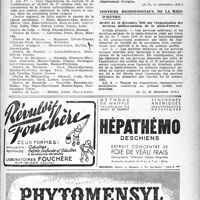 0088 - Page 71 - À travers l’officiel. Hôpitaux et hospices / Lutte contre le cancer / Services médico-sociaux de la main-d'oeuvre