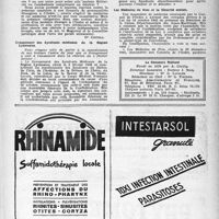 0180 - Page 163 - Dernières nouvelles. Conseil Supérieur des Médecins / Groupement des Syndicats médicaux de la Région Lyonnaise / Les Médecins de Nice et la Sécurité sociale
