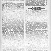 0187 - Page 170 - Partie scientifique. Le traitement de la poliomyélite épidémique a-t-il réalisé des progrès depuis le début du siècle ?. Traitement de début, par le Docteur Georges Schreiber / Traitement à la période de régression et d’atrophie