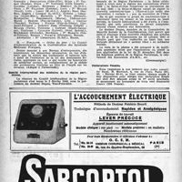0213 - Page 196 - Dernières nouvelles. Confédération des Syndicats Médicaux / Comité Intersyndical des médecins de la région parisienne / Déclarations fiscales
