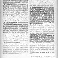 0221 - Page 204 - Partie scientifique. Les hypoproteinemies, par G. Bickel. Les hypoprotéinémies en clinique / Traitement de l'hypoprotéinémie / Folliculinothérapie et calcémie, par Pierre Labignette