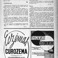 0238 - Page 221 - Correspondance. Accidents du travail. Accident du travail. Libre choix de l’établissement hospitalier / Automobilisme / Baux et locations. Baux et locations. Utilisation des locaux loués