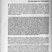 0250 - Page 233 - Partie scientifique. L’actualité thérapeutique. Les maladies du traitement
