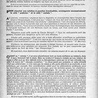 0251 - Page 234 - Partie scientifique. L’actualité thérapeutique. Les maladies du traitement / pour chercher une solution à pareilles éventualités, envisageons successivement le côté " praticien " et le côté " malade "