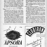 0277 - Page 260 - Dernières nouvelles. Attributions de voitures automobiles / Chambre syndicale des Médecins de la Seine / Comité intersyndical des médecins de la région parisienne / Syndicat des médecins des Ardennes