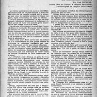 0284 - Page 267 - Partie scientifique. Le traitement du lupus tuberculeux par la vitamine D. 2. administrée à haute dose (traitement de Charpy). Ses remarquables résultats, par Paul Lefèvre