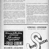 0307 - Page 290 - Échos et commentaires. La nationalisation de la tuberculose / Ou l’union des médecins français se désagrège