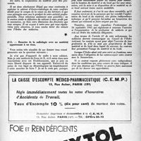 0310 - Page 293 - Correspondance. Exercice de la médecine. Partage d’honoraires avec la succession d’un confrère décédé / Exercice de la radiologie avec un matériel appartenant à un tiers