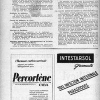 0315 - Page 298 - Dernières nouvelles. A l'Académie de médecine / Académie de médecine / Faculté de médecine de Paris / Hôpitaux de Bordeaux / Hôpitaux communaux et intercommunaux de la Seine, Seine-et-Oise et Seine-et-Marne / Hôpital de Rochefort / La Journée médico-chirurgicale de St-Germain-en-Laye