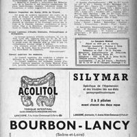 0348 - Page 331 - Dernières nouvelles. Alerte pour les produits laitiers / Médecin Inspecteur des Écoles (Ville de Troyes) / Groupe Lyonnais d’Études Médicales, Philosophiques et Biologiques / Conseil supérieur des médecins / Chambre syndicale de Médecine de la Seine