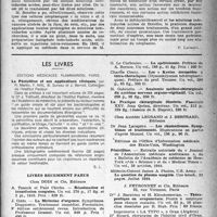 0358 - Page 341 - Partie scientifique. Deux nouveaux traitements du cancer de la prostate. Les solutions iodo-iodurées acides (Méthode de Botelho) / Les livres. La Pénicilline et ses applications cliniques, par R. Martin, F. Nitti, B. Sureau et J. Berrod, Éditions médicales Flammarion, Paris / Livres récemment parus