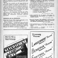 0423 - Page 406 - À travers l’officiel. Assurances sociales / Exercice de la médecine / Frais de justice criminelle / Hôpitaux et hospices publics