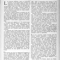 0466 - Page 449 - Partie professionnelle. Propos du jour. L'enseignement de la médecine. Lacunes à combler dans l’éducation du praticien [J. Noir]