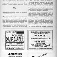 0476 - Page 459 - Échos et commentaires. De l’opposition au pouvoir / Le tarif des accidents du travail est en complet bouleversement
