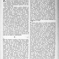 0498 - Page 481 - Partie professionnelle. Propos du jour. Problèmes coloniaux d’après-guerre [G. Lavalée]