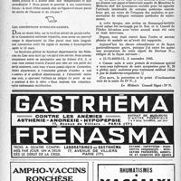 0509 - Page 492 - Échos et commentaires. A-t-on encore le droit d’être malade chez soi ? / Les conventions syndicats-caisses / Correspondance. Assurances sociales. Refus de prise en charge d’un traitement spécial par une Caisse