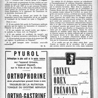0511 - Page 494 - Correspondance. Assurances sociales. Refus de prise en charge d’un traitement spécial par une Caisse / Hôpitaux publics. Création d’un « service ouvert » à l’hôpital