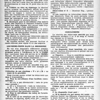 0525 - Page 508 - Partie scientifique. Une réaction par hémo-tests associés, ses applications possibles dans le dépistage et dans le contrôle de l’évolution des cancers et de la tuberculose, par A. Mattei. Les hemo-tests dans la tuberculose. Utilisation de la réaction / Les hemo - tests dans la grossesse / Quelques diagnostics difficiles