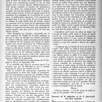 0532 - Page 515 - Partie professionnelle. Droit professionnel. Propharmacie et compérage conjugal médico-pharmaceutique. Les propharmaciens / Exercice de la médecine et de la pharmacie par deux conjoints