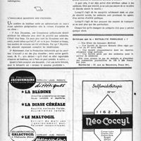 0541 - Page 524 - Échos & commentaires. Consultation externe: / L’insoluble question des voitures / Qu’est-que que la « Mutualité Familiale » ?