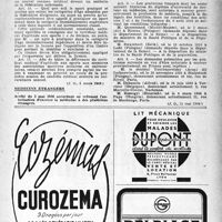 0552 - Page 535 - À travers l’officiel. Contrôle médical sportif / Médecins étrangers