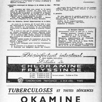 0580 - Page 563 - Dernières nouvelles. La remise de l'épée d'honneur / Dispensaires anti-tuberculeux des Ardennes / Laboratoire municipal de biologie et de chimie de Marseille / Ordre des Médecins. Conseil Départemental de la Seine / Mariage / A paraître