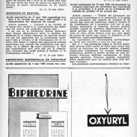 0581 - Page 564 - À travers l’officiel. Médecine légale / Médecine du travail / Protection maternelle et infantile