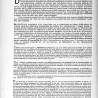 0586 - Page 569 - Partie scientifique. L’actualité prophylactique. La tuberculose, maladie de longue durée au titre des A. S