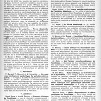 0619 - Page 602 - Partie scientifique. Journées médicales tunisiennes, (Tunis, 13-20 avril 1946). Travaux tunisiens. Fièvre récurrente / Paludisme / Amibiase