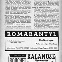 0643 - Page 626 - Dernières nouvelles. Hôpitaux de Paris / La « Garden-Party », organisée par la F. E. M / Hygiène scolaire et universitaire / Inspection médicale des Écoles de la Savoie / Association amicale des cardiaques / Syndicat des médecins des Ardennes