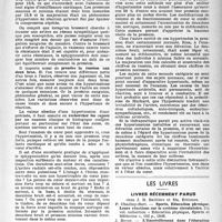 0654 - Page 637 - Partie scientifique. Considérations pratiques sur l’hyperazotémie et l’hypertension artérielle, par le Docteur Paul Bergouignan. Hypertension artérielle / Les livres. Livres récemment parus