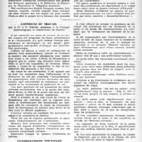 0711 - Page 696 - Partie scientifique. Journées médicales de Bruxelles. L’épreuve du travail, par le Dr J. P. d’Ernst / Considérations nouvelles au sujet de la croissance, par le Dr F. Twiesselman / XXe Session. — 22 au 26 JUIN 1946