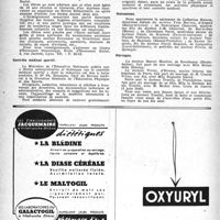 0737 - Page 722 - Dernières nouvelles. Union Fédérative Nationale des Médecins de réserve / École d’économat social / Contrôle médical sportif / Éducation physique et sports / Naissances / Mariages