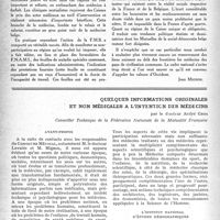 0753 - Page 738 - Partie professionnelle. Organisation professionnelle. Les médecins belges devant les problèmes de l’heure / Quelques informations originales et non médicales à l’ intention des médecins, par le Docteur André Gros. Avant-propos / L’institut national d’études démographiques