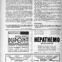 0772 - Page 757 - À travers l’officiel. Auxiliaires médicaux / Exercice de la médecine / Population