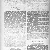 0774 - Page 759 - Partie scientifique. Pratique chronologique des vaccinations préventives courantes, par le Dr Georges Schreiber