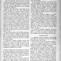 0784 - Page 769 - Partie professionnelle. organisation professionnelle. Le statut des laboratoires d’analyses médicales. Historique / Le récent statut