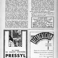 0800 - Page 785 - Dernières nouvelles. Services médicaux en Tunisie / Dépositions médicales sur les atrocités allemandes / Chambre Syndicale des Médecins de la Seine