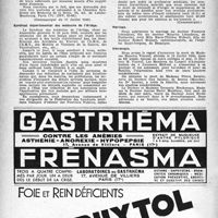 0801 - Page 786 - Dernières nouvelles. Chambre Syndicale des Médecins de la Seine / Syndicat départemental des médecins de l’Ariège / Mariage / Nécrologie. [Madame Maurice Vimont, Madame Pierre Sassier]