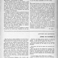 0816 - Page 801 - Partie professionnelle. Actualité professionnelle. La coopération en médecine : le cabinet de groupe / Lettres des lecteurs. Assez de papiers !
