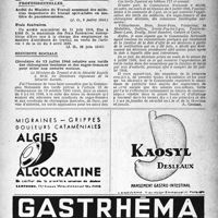 0834 - Page 819 - À travers l'officiel. Accidents du travail et maladies professionnelles / Sécurité sociale
