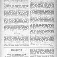 0852 - Page 837 - Partie professionnelle. Libres opinions. Ou allons-nous ?. Les conditions économiques de l’exercice de la médecine dans l’avenir nous laissent à choisir entre la fonctionnarisation ou la prolétarisation / Bibliographie. Éditions de Prévention et Sécurité, Paris