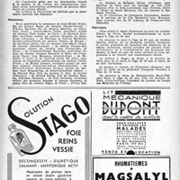 0865 - Page 850 - Dernières nouvelles. Les conditions d’utilisation de la pénicilline / Naissances / Mariages / Nécrologie. [Docteurs Fréret, Charles Bobrie, Christiane, Françoise Flandre, Mademoiselle Marie - Thérèse Plait]