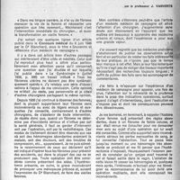 0870 - Page 855 - Partie scientifique. Tous les fibromes utérins ne doivent pas être systématiquement opérés ou soumis aux radiations, par le professeur J. Vanverts