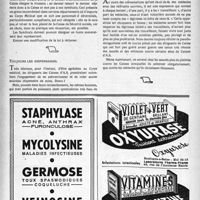 0889 - Page 874 - Échos et commentaires. Élections et sélection abusive / Toujours les dispensaires / Les médecins sont des travailleurs