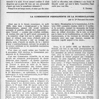 0914 - Page 899 - Partie professionnelle. Organisation professionnelle. Assurances sociales. La difficile mise en route du nouveau contrôle / La commission permanente de la Nomenclature, par le Dr Fernand Decourt