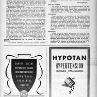 0930 - Page 915 - Dernières nouvelles. Comité Intersyndical des Médecins de la Région Parisienne / Conseil Départemental de la Seine de l’Ordre des Médecins / Dispensaire Municipaux / Avis de vacance / Naissances / Nécrologie [Docteur Louis Martin, Professeur Jules Froment, Dr G. Laberne]